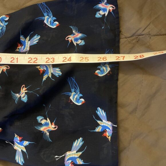 Daniel Rainn Blouse Size Large Long Sleeve Bell Peasant Bohomenia Bohowestern - Picture 11 of 12